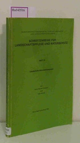 Bild des Verkufers fr Landschafts- Informationssysteme. Gesamtbericht zum Forschungsvorhaben: Entwicklung und Aufbau eines Landschafts- Informationssystems auf der Grundlage einer rasterbezogenen Flchendatenbank. ( = Schriftenreihe fr Landschaftspflege und Naturschutz, 21) . zum Verkauf von ralfs-buecherkiste