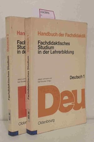 Bild des Verkufers fr Deutsch 1 und 2. Fachdidaktisches Studium in der Lehrerbildung. 2 Bde. zum Verkauf von ralfs-buecherkiste