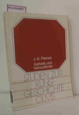 Seller image for sthetik und Vernunftkritik. (=Studien zur Kunstgeschichte Band 51). for sale by ralfs-buecherkiste