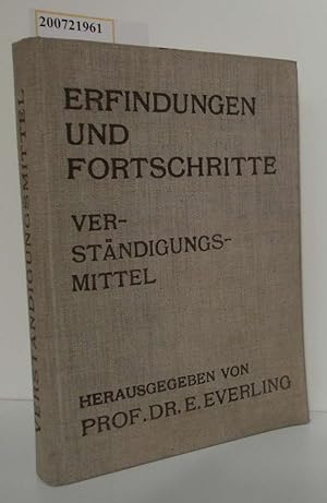Seller image for Erfindungen und Fortschritte Band V Verstndigungsmittel for sale by ralfs-buecherkiste