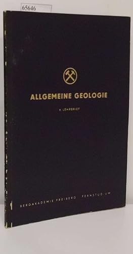 Bild des Verkufers fr Allgemeine Geologie Lehrbrief 6 zum Verkauf von ralfs-buecherkiste