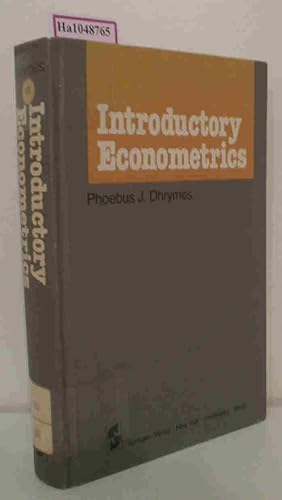 Seller image for Introductory Econometrics. for sale by ralfs-buecherkiste