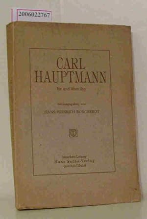 Seller image for Carl Hauptmann - Er und ber ihn for sale by ralfs-buecherkiste