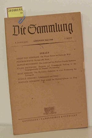 Seller image for Die Sammlung 3.Jahrgang,5.Heft for sale by ralfs-buecherkiste