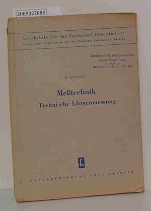 Image du vendeur pour Metechnik,Technische Lngenmessung mis en vente par ralfs-buecherkiste