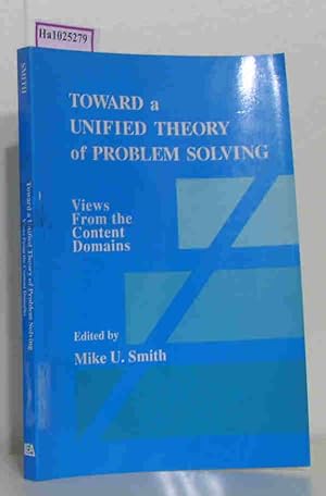 Bild des Verkufers fr Toward a Unified Theory of Problem Solving. zum Verkauf von ralfs-buecherkiste