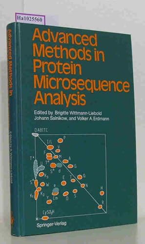 Bild des Verkufers fr Advanced Methods in Protein Microsequence Analysis. zum Verkauf von ralfs-buecherkiste