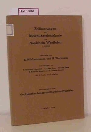 Bild des Verkufers fr Erluterungen zur Bodenbersichtskarte von Nordrhein-Westfalen. 1 : 300.000. zum Verkauf von ralfs-buecherkiste