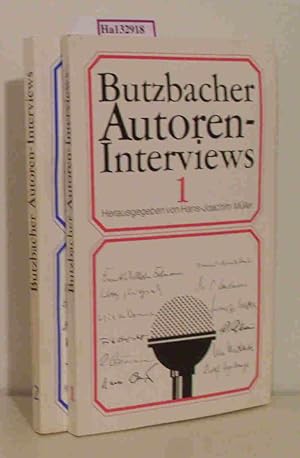 Seller image for Butzbacher Autoren-Interviews 2 Bde. (Darmstadt 1976/1977, Gesellschaft Hessischer Literaturfreunde). for sale by ralfs-buecherkiste