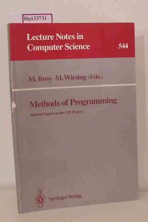 Seller image for Methods of Programming. for sale by ralfs-buecherkiste