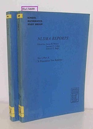 Seller image for NLSMA Reports No 1, Part A B, X-Population Test Batteries. for sale by ralfs-buecherkiste