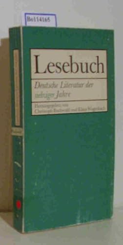 Seller image for Lesebuch deutsche Literatur der siebziger Jahre for sale by ralfs-buecherkiste
