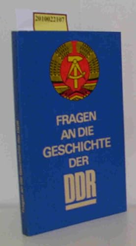 Seller image for Fragen an die Geschichte der DDR for sale by ralfs-buecherkiste