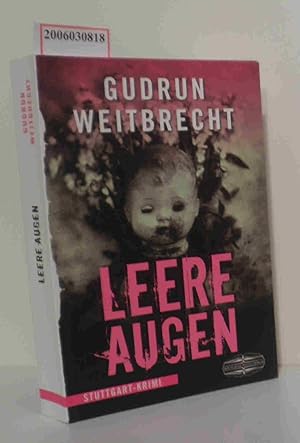 Bild des Verkufers fr Leere Augen Stuttgart - Krimi zum Verkauf von ralfs-buecherkiste