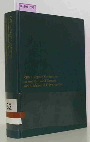 Bild des Verkufers fr XIth European Conference on Animal Blood Groups and Biochemical Polymorphism, Warsaw, July 2nd-6th, 1968 - Proceedings. zum Verkauf von ralfs-buecherkiste