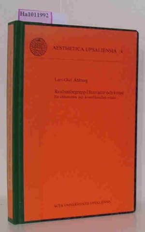 Seller image for Realismbegrepp i litteratur och konst. En idehistorisk och konstfilosofisk studie. ( = Aesthetica Upsaliensia 4) . for sale by ralfs-buecherkiste