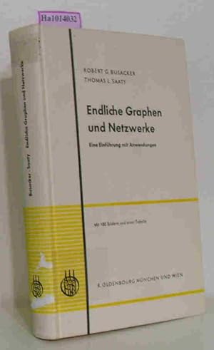 Bild des Verkufers fr Endliche Graphen und Netzwerke. Eine Einfhrung mit Anwendungen. zum Verkauf von ralfs-buecherkiste