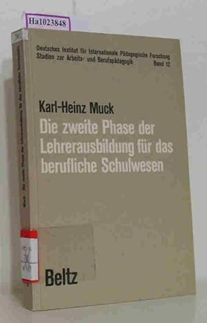 Immagine del venditore per Die zweite Phase der Lehrerausbildung fr das berufliche Schulwesen. Situation, Analyse, Perspektiven. (=Studien zur Arbeits- und Berufspdagogik, Bd. 12). venduto da ralfs-buecherkiste