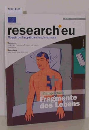 Imagen del vendedor de Research.eu, Heft 62 Februar 2010 Magazine of the European Research a la venta por ralfs-buecherkiste
