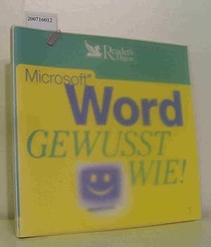 Seller image for Microsoft Word - gewusst wie! [bers.: Frank Mller . Red.: red.sign GbR Olaf Rappold Kathrin Kuckenburg] for sale by ralfs-buecherkiste
