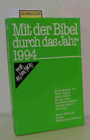 Seller image for Mit der Bibel durch das Jahr 1994 for sale by ralfs-buecherkiste