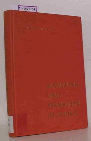 Bild des Verkufers fr Rundfunk und Fernsehen in Afrika. ( Schriften des Heinrich- Barth- Institutes) . zum Verkauf von ralfs-buecherkiste