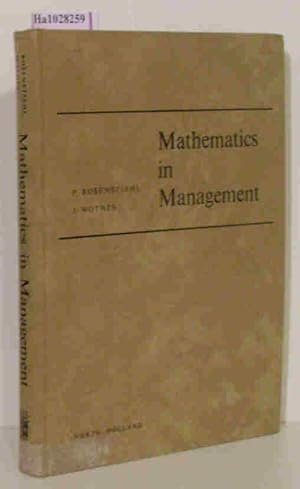 Seller image for Mathematics in Management. for sale by ralfs-buecherkiste