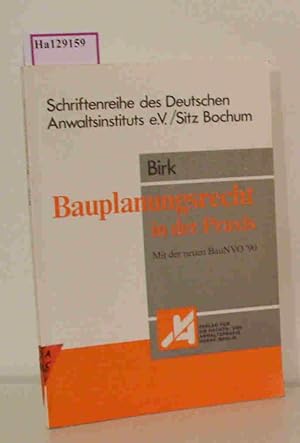 Bild des Verkufers fr Bauplanungsrecht in der Praxis. Eine Einfhrung. zum Verkauf von ralfs-buecherkiste