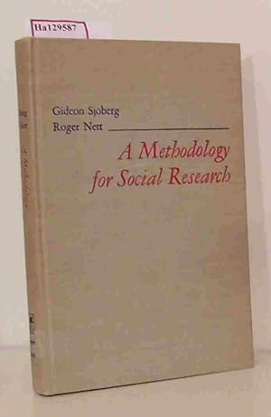 Image du vendeur pour A Methodology for Social Research. mis en vente par ralfs-buecherkiste