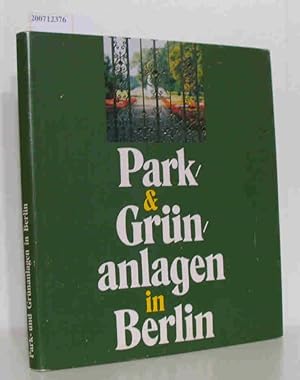 Seller image for Park- und Grn- Anlagen in Berlin. for sale by ralfs-buecherkiste