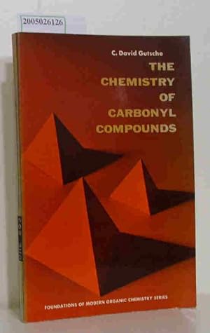 Imagen del vendedor de The chemistry of carbonyl compounds a la venta por ralfs-buecherkiste