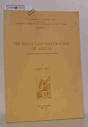 Bild des Verkufers fr The reluctant naturalism of Amelia : an essay on the modern reading of Fielding. (Acta Academiae Aboensis ser. A, vol 62, nr. 3). zum Verkauf von ralfs-buecherkiste