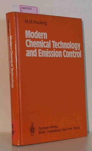 Bild des Verkufers fr Modern Chemical Technology and Emission Control With 152 Figures zum Verkauf von ralfs-buecherkiste