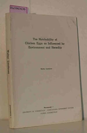 Immagine del venditore per The Hatchability of Chicken Eggs as Influenced by Environment and Heredity Monograph 1 venduto da ralfs-buecherkiste