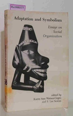 Seller image for Adaptation and Symbolism - Essays on Social Organization. for sale by ralfs-buecherkiste