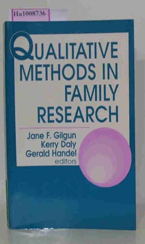 Seller image for Qualitative Methods in Family Research. for sale by ralfs-buecherkiste