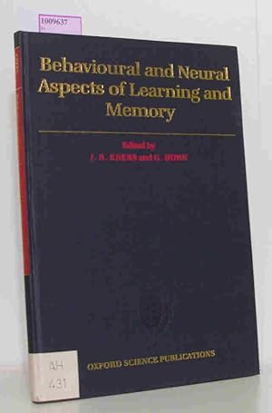 Bild des Verkufers fr Behavioural and Neural Aspects of Learning and Memory. Proceedings of a Royal Society Discussion Meeting held on 1 and 2 February 1990. zum Verkauf von ralfs-buecherkiste