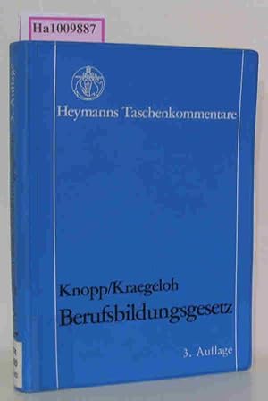 Seller image for Berufsbildungsgesetz / Heymanns Taschenkommentare. for sale by ralfs-buecherkiste