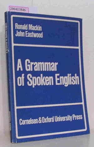 Seller image for A grammar of spoken English for sale by ralfs-buecherkiste