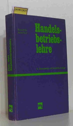 Seller image for Handelsbetriebslehre Bernd Falk Jakob Wolf for sale by ralfs-buecherkiste