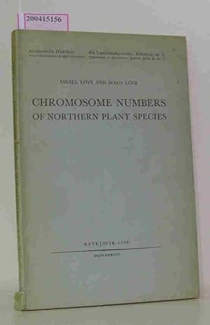 Chromosome Numbers of Northern Plant Species