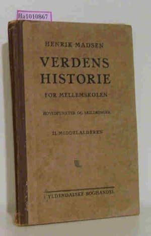 Imagen del vendedor de Verdens Historie for Mellemskolen - Hovedpunkter og Sildringer / II. Middelalderen. a la venta por ralfs-buecherkiste