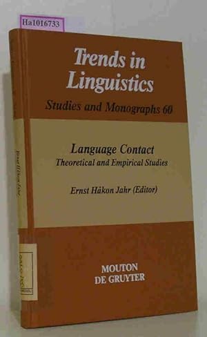 Seller image for Language Contact. Theoretical and Empirical Studies. (=Trends in Linguistics. Studies and Monographs 60). for sale by ralfs-buecherkiste