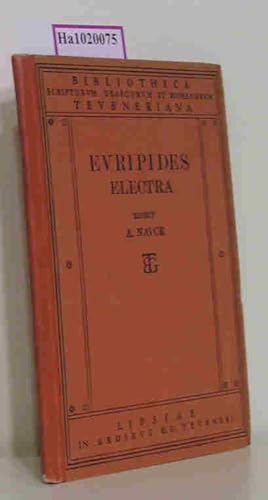 Bild des Verkufers fr Euripidis. Electra. zum Verkauf von ralfs-buecherkiste