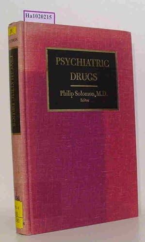 Bild des Verkufers fr Psychiatric Drugs. Proceedings of a Research Conference Held in Boston. zum Verkauf von ralfs-buecherkiste