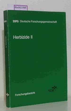 Bild des Verkufers fr Herbizide II. Abschlubericht zum Schwerpunktprogramm: Verhalten und Nebenwirkungen von Herbiziden unter besonderer Bercksichtigung der kologischen Zusammenhnge. Forschungsbericht. zum Verkauf von ralfs-buecherkiste