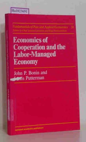 Imagen del vendedor de Economics of Cooperation and the Labor-Managed Economy. a la venta por ralfs-buecherkiste