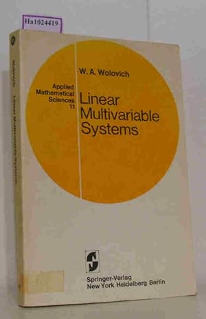 Immagine del venditore per Linear Multivariable Systems - Applied Mathematical Science vol. 11 venduto da ralfs-buecherkiste