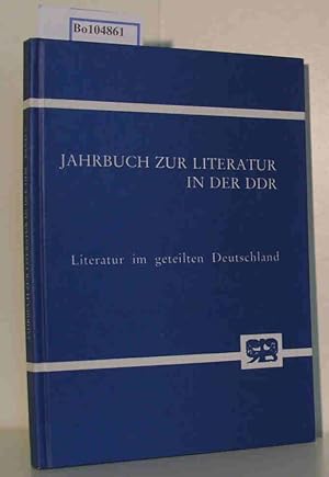 Bild des Verkufers fr Jahrbuch zur Literatur in der DDR Band 1: Literatur im geteilten Deutschland zum Verkauf von ralfs-buecherkiste