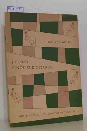 Bild des Verkufers fr Jugend singt zur Gitarre. Fnfzig deutsche und auerdeutsche Volks- und Jugendlieder mit Gitarren-Begleitstzen. zum Verkauf von ralfs-buecherkiste